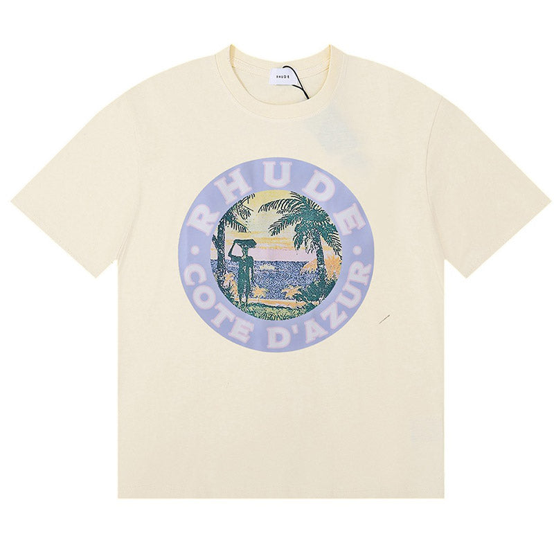 RHUDE Off-white Lago T-Shirts RHUDE