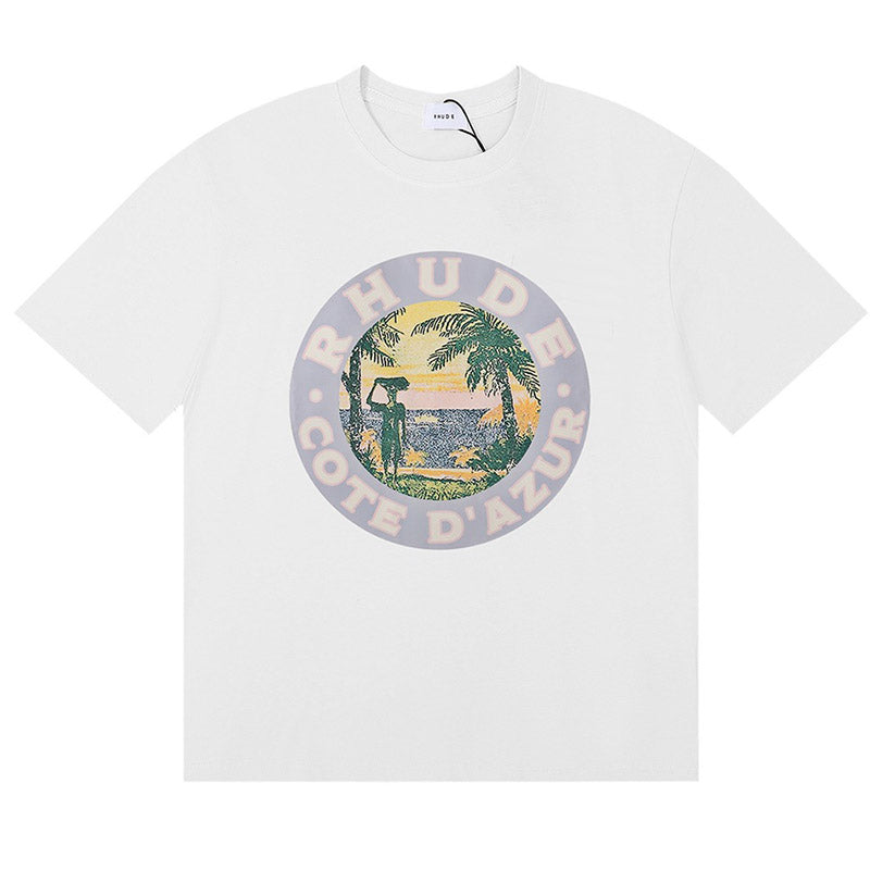 RHUDE Off-white Lago T-Shirts RHUDE