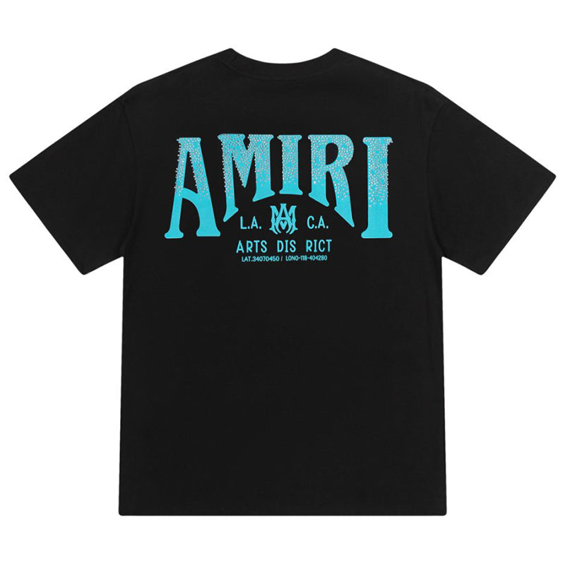 AMIRI AM Logo Cotton Jersey T-Shirts AMIRI