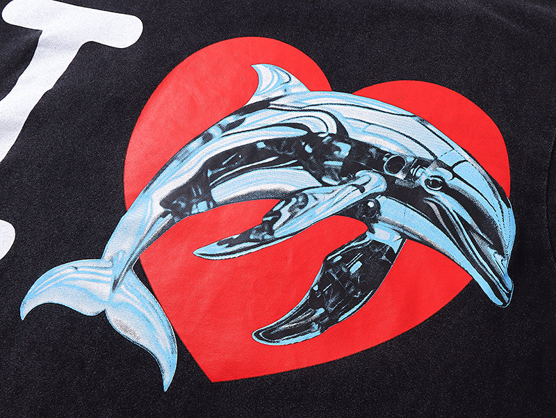 Godspeed Miami Dolphin T-Shirt Black Godspeed