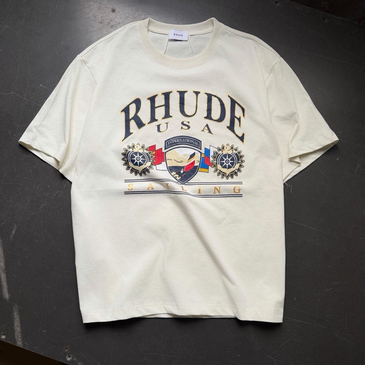 RHUDE Usa Sailing Icon Tee