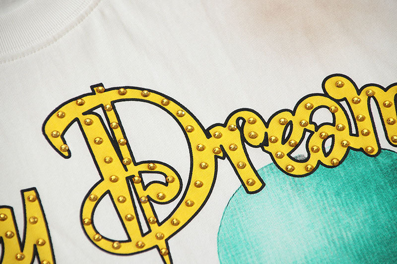 Letter Pattern T-shirt