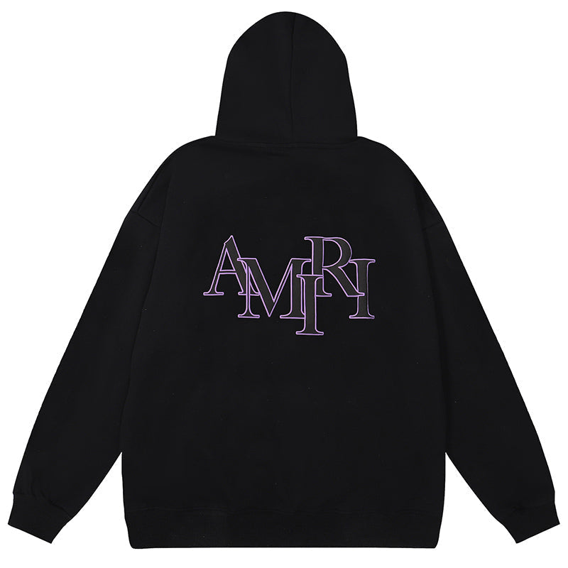 AMIRI Logo-Print Classic Hoodie AMIRI
