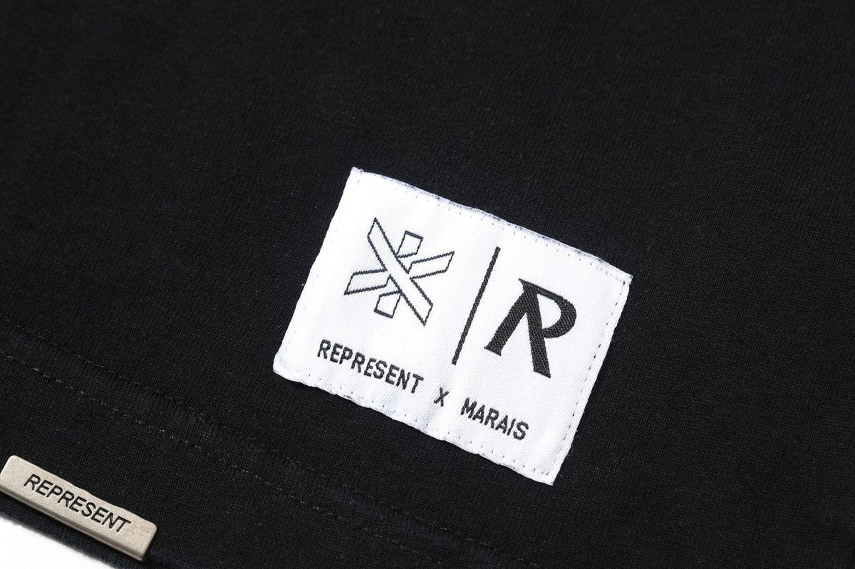 REPRESENT x Marais Logo-Print T-Shirt