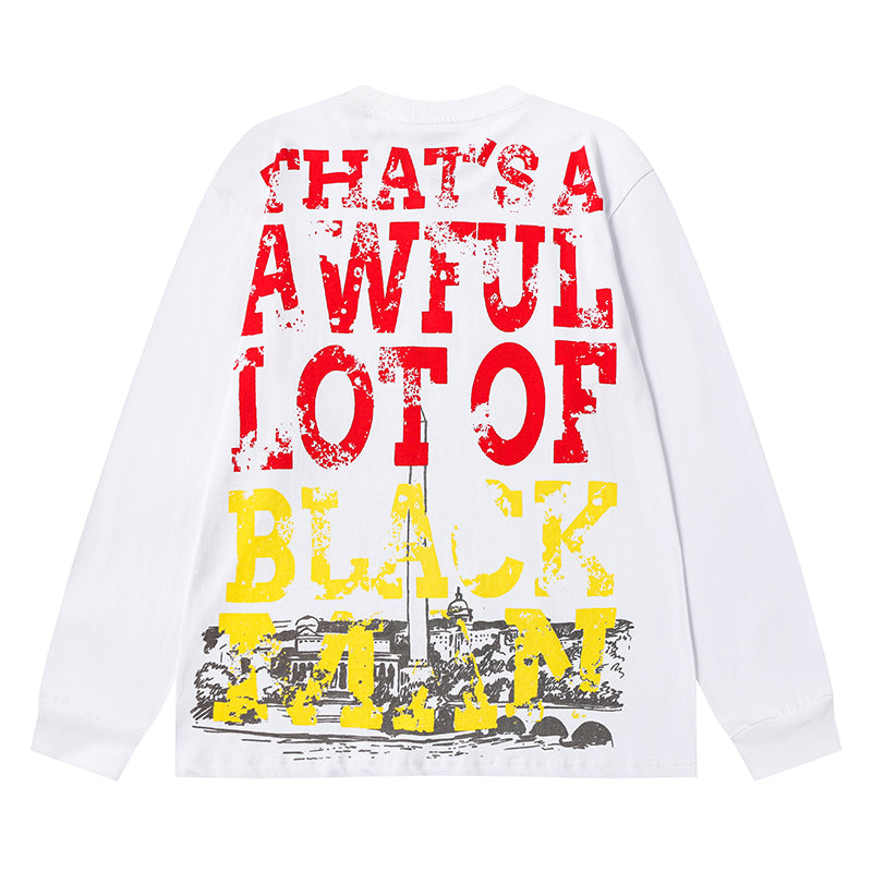 THATS A AWFUL LOT OF COUGH SYRUP Long Sleeve Tee