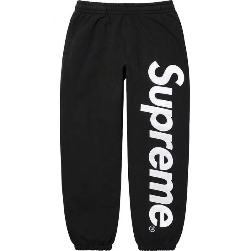 22FW Satin Applique Sweatpant