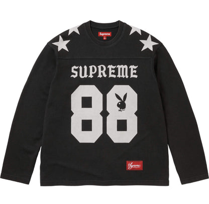 Supreme x Playboy Sweat Football Long Sleeve Tee